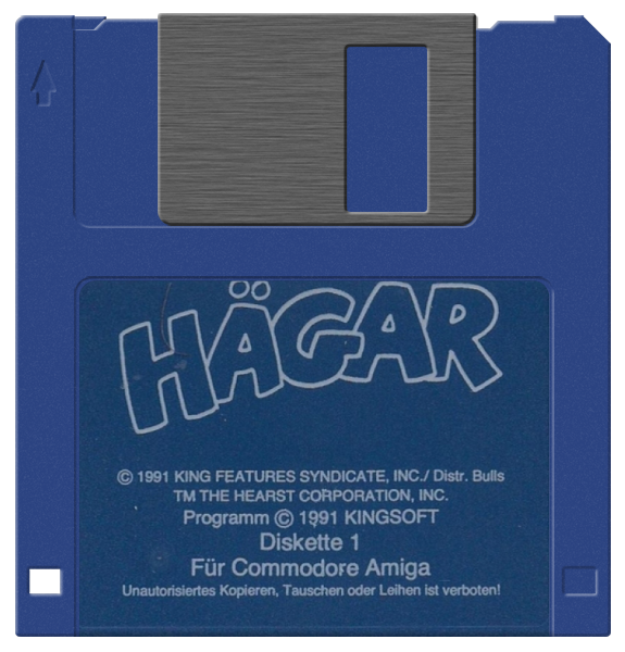 Hagar The Horrible media 6 for Amiga